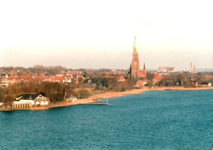 Ferienwohnung im Wikingturm Schleswig Exterior foto